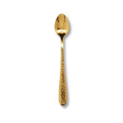 Lobster Long Teaspoon Gold CG Tea Lobster Long Teaspoon Gold