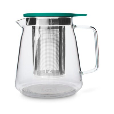 T2 Teaset Glass Aqua Teapot Large CG Tea T2 Teaset Glass Aqua Teapot Large