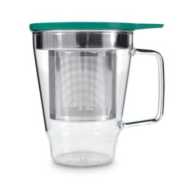 T2 Teaset Glass Aqua Teamug CG Tea T2 Teaset Glass Aqua Teamug