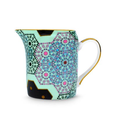 Moroccan Tealeidoscope Aqua Creamer