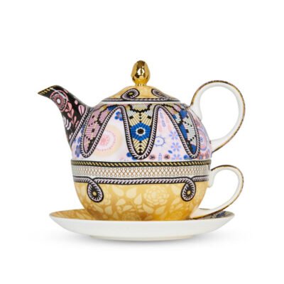 Vintage Vibes Tea For One Gold