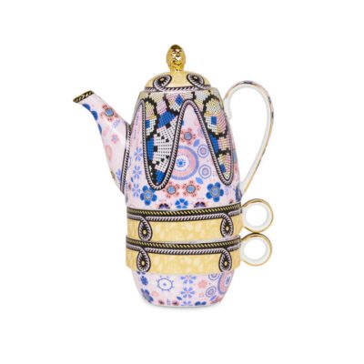 Vintage Vibes Tea For Two Gold