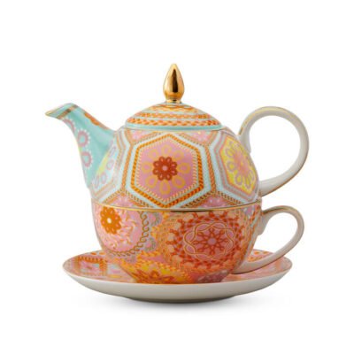 Yes Way Crochet Tea For One Pink