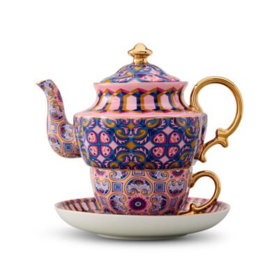 Book Nooks Tea For One Purple