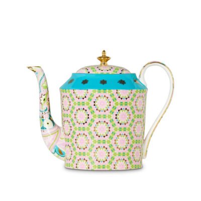 Magic Carpet Remix Teapot Tall Pink/Teal