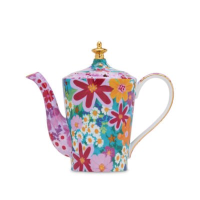 Bing Bang Bloom Small Teapot Green Purple CG Tea Bing Bang Bloom Small Teapot Green Purple