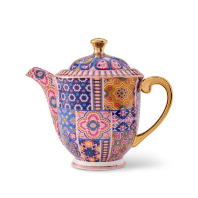 Book Nooks Teapot Purple