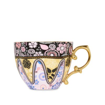 Vintage Vibes Pretty Mug Gold