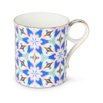 Magic Carpet Remix Pretty Mug Blue CG Tea Magic Carpet Remix Pretty Mug Blue