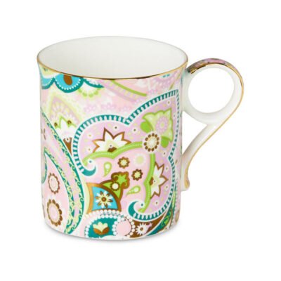 Magic Carpet Remix Pretty Mug Pink/Teal CG Tea Magic Carpet Remix Pretty Mug Pink/Teal