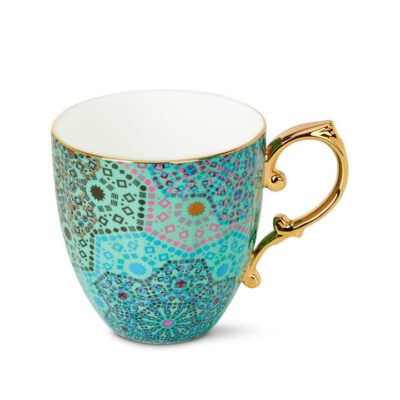 Moroccan Tealeidoscope Pretty Mug Aqua