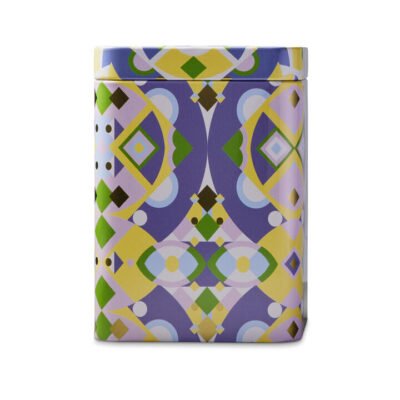 Rhapsody Storage Tin Lilac CG Tea Rhapsody Storage Tin Lilac