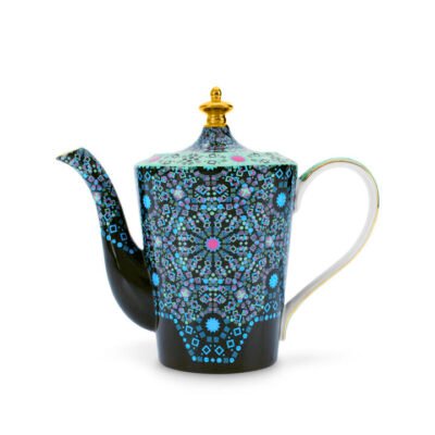 Moroccan Tealeidoscope Small Teapot Black CG Tea Moroccan Tealeidoscope Small Teapot Black