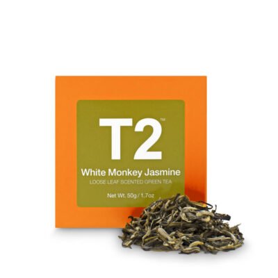 White Monkey Jasmine Loose Leaf Cube 50g
