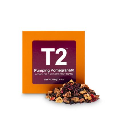 Pumping Pomegranate Loose Leaf Cube 100g CG Tea Pumping Pomegranate Loose Leaf Cube 100g