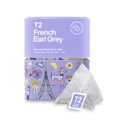 French Earl Grey Tea Bag Icon Tin 25 pack