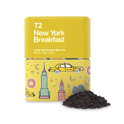 New York Breakfast Loose Leaf Icon Tin 100g CG Tea New York Breakfast Loose Leaf Icon Tin 100g
