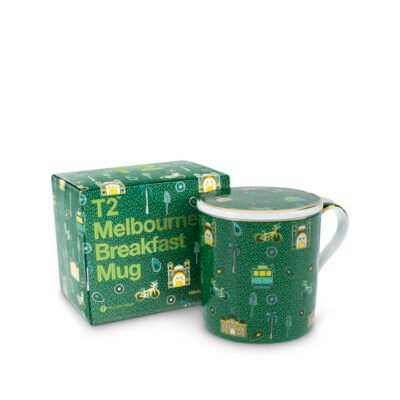 Iconic Melbourne Breakfast Mug with Infuser