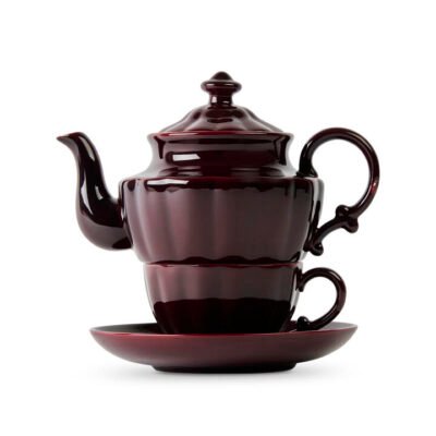 Ancora Tea For One Burgundy CG Tea Ancora Tea For One Burgundy