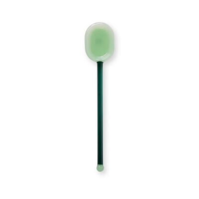 Mimi Glass Teaspoon Green CG Tea Mimi Glass Teaspoon Green