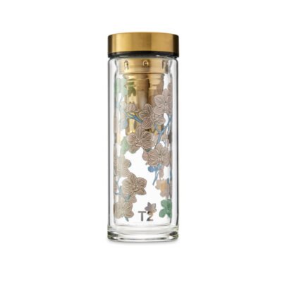 T2 Boxed Double Wall Glass Flask Enchanted